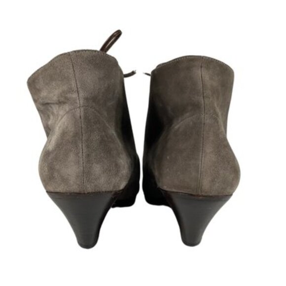 Vintage Vittorio Ricci Suede Ankle Boots Size 7.5 - Picture 3 of 9